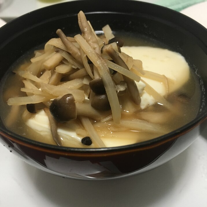 主人のお気に入り！簡単&美味しい温豆腐！